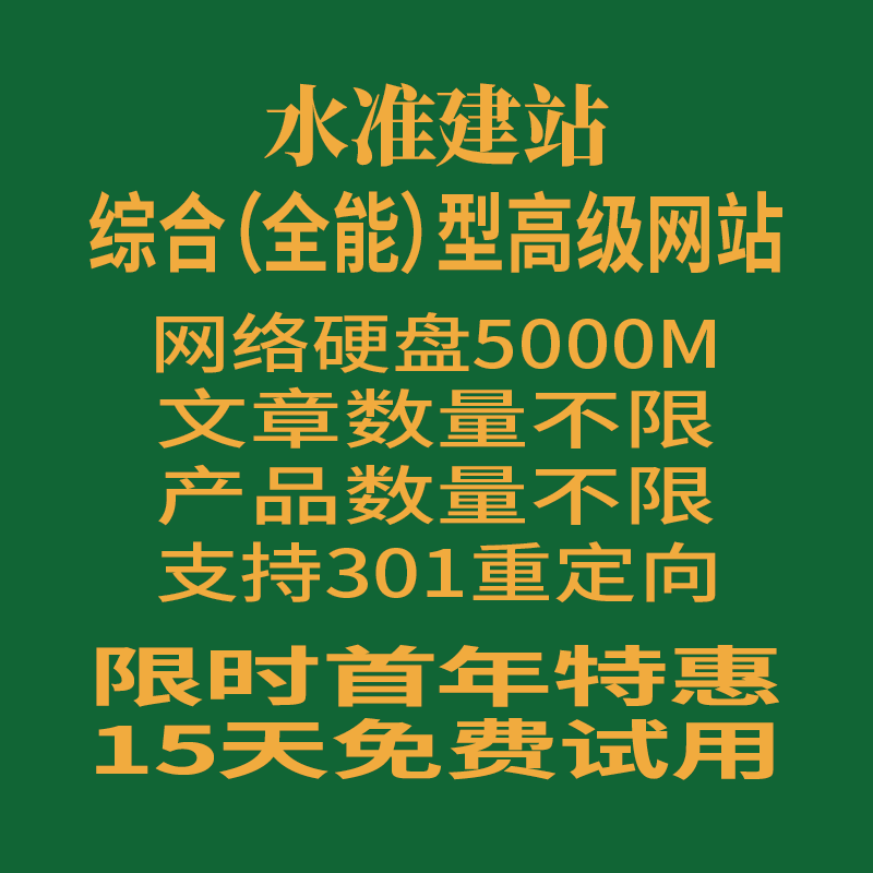 综合型高级网站